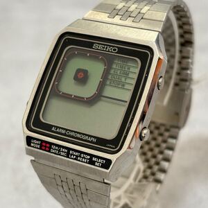 1円スタート SEIKO セイコー デジボーグ 80s デジタル 腕時計 アンティーク antique Watch G757 １スタ メンズ 現状品