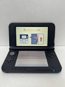 HM030-250122-34【中古】Nintendo 3DS LL 本体 ブラック SPR-001(JPN) ニンテンドー 任天堂