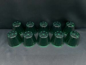 コスモスマーカー　10個 緑 グリーン バスマーカーランプ 樹脂レンズ 板橋用品製作所 レトロ デコトラ アート IS ゼリーマーカー