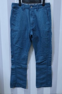 3-2881/nonnative B印吉田GS LABORER BOOT CUT PANTS C/L 7oz denim ノンネイティブ パンツ