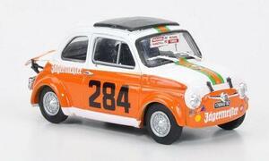 1/43 Fiat フィアット 695 SS Abarth Meran 1973 No.284 梱包サイズ60 Brumm