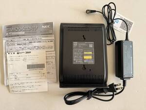 ■【中古junk】NEC　WI-FIホームルータ Aterm PA-WG2200HP■