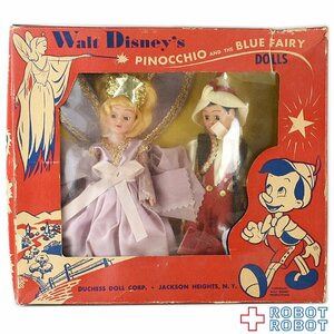 Duchess ピノキオ＆ブルーフェアリー ドール 箱付 Duchess Doll Corp Walt Disney