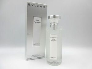 ◇ BVLGARI ブルガリ Eau perfumee オ パフメ オーテブラン オーデコロン EDC 香水 スプレー 75ml 残量ほぼ満タン 箱付き