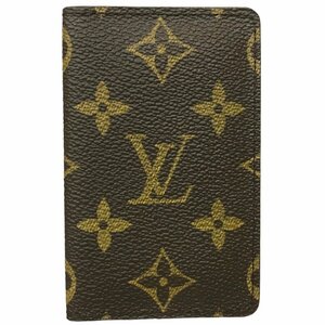 【1円～】ルイヴィトン LOUIS VUITTON カードケース モノグラム オーガナイザー・ドゥ ポッシュ M60502 RA1908 レザー ブラウン 中古