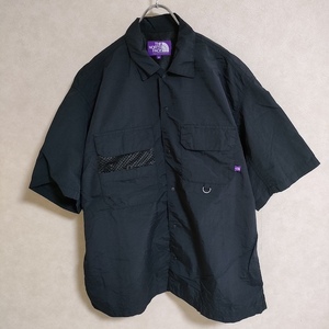 4-0521S△THE NORTH FACE PURPLE LABEL Lounge Field H/S Shirt NT3116N 半袖シャツ ザノースフェイスパープルレーベル F94777