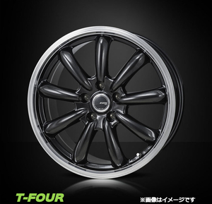 モンツァジャパン JPスタイル バーニー アルミホイール4本 1台分(17×7J 5-100 INSET48)スバル インプレッサXV GP7(ガンメタ)