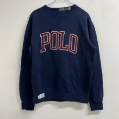 Polo Ralph Lauren ネイビー トレーナー S  サ57