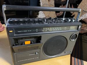 SONY CF-1980 【中古】 SONY ソニー CF-1980 FM AMラジオカセットコーダー (モノラル)