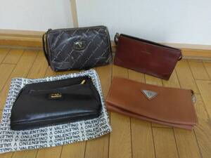 セカンドバック　まとめ　renoma　VALENTINO　RudolphValentino　LUCIANOVALENTINO　4点★1153