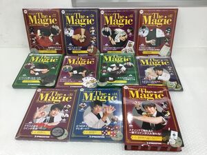 D844100【11点まとめ】ディアゴスティーニ Deagostini　ザ・マジック バラ売り DVD MAGIC コレクション カード手品 他/t