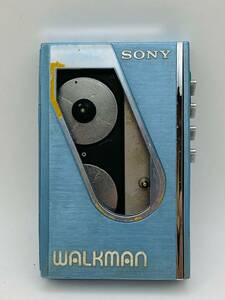 【8323】　★1円スタート　SONY WALKMAN ウオークマン　WM-30　水色