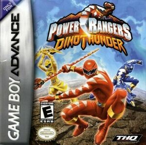 パワーレンジャー Power Rangers: Dino Thunder ●海外版GBAニンテンドーDS 任天堂 戦隊もの 　※日本のGBA/DSでも遊べます♪