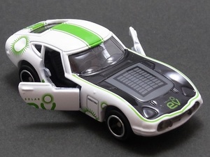 ☆★日曜夜☆新品☆(2012) TOYOTA 2000GTSEV (SOLAR EV)☆トヨタ 2000GTSEV☆AEON TUNING CAR NO.13☆TOMICA