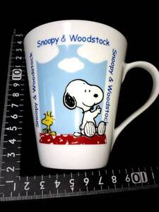 非売☆陶器製☆台形型☆スヌーピー☆SNOOPY☆マグカマップ☆残1