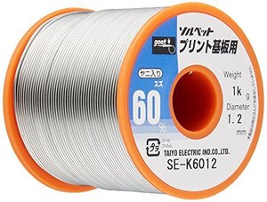 goot リール巻はんだ プリント基板用 1.2mm 1kg巻 SE-K6012(中古品)　(shin