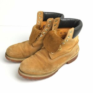 FUZ【中古品】 Timberland ティンバーランド 6インチブーツ サイズ10W（28.0cm)ダメージ有り10061 4347 〈165-240602-NM-9-FUZ〉