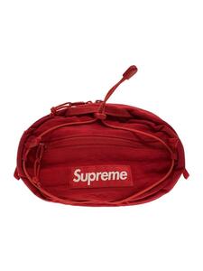 Supreme◆ウエストバッグ/ナイロン/RED