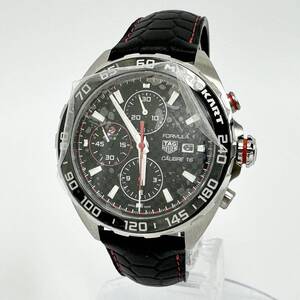 タグホイヤー TAG HEUER 2326 未使用品 フォーミュラ1 メンズ マリオカート CAZ201E.FC6517 SS WQJ2958 自動巻 革 箱 保 付属品完品