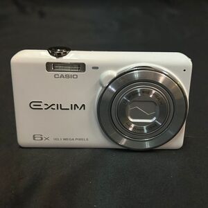 ELc004D06 動作品 デジタルカメラ デジカメ CASIO EXILIM EX-ZS25 ホワイト 白 カシオ