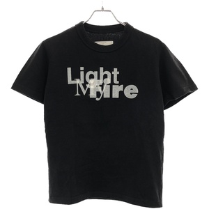 sacai サカイ 22SS Light my fire プリントクルーネックTシャツ 22-0359S ブラック 0 IT154QQGT3LC