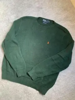 Polo by Ralph Lauren XL ダークグリーン セーター