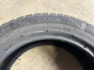 中古　スタッドレス タイヤ　205/55R16 91H ハイフライ WIN Turi 216　NO.018