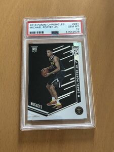 2018 Panini Chronicles #281 Michael Porter Jr. Nuggets RC Rookie PSA 10