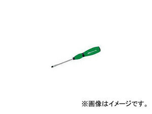 京都機械工具/KTC ソフトドライバ マイナス貫通タイプ5mm D7M25(3733688) JAN：4989433816760