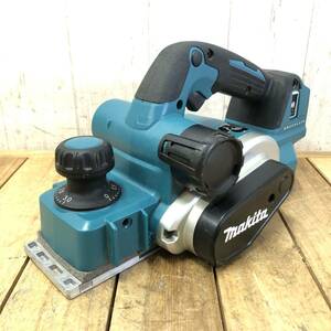 ＊【動作OK】MAKITA KP181D 82mm 充電式カンナ 鉋 研磨機 研削 電動工具 大工道具 マキタ 本体のみ