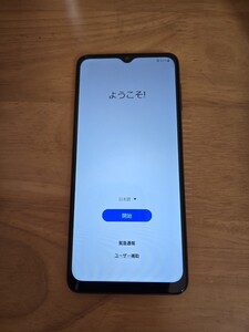 GalaxyA32 SCG08 ブラック 初期化済み ジャンク