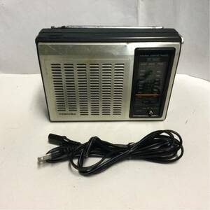 TOSHIBA FM/AM 2バンドラジオ RP-1260F 東芝 アンティーク 昭和レトロ