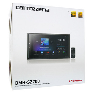 Pioneer パイオニア 6.8V型ワイドVGA/Bluetooth/USB/チューナー・DSPメインユニット DMH-SZ700 [管理:1100030436]