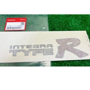 ★新品 インテグラ TYPE R ステッカー 右サイド 3D/4D ホンダ HONDA 純正部品