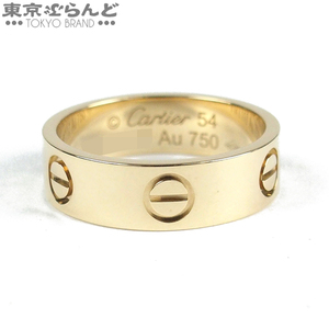 101753990 カルティエ CARTIER LOVE ラブ リング イエローゴールド K18YG 14号相当 54 指輪 レディース 仕上済