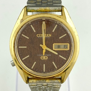 【ジャンク品】シチズン CITIZEN コスモトロン4-790588 腕時計 クォーツ 【中古】