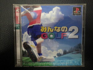 中古 ソニー SONY プレイステーション PlayStation CD SONY ソニー みんなのGOLF2(みんなのゴルフ2) 品番:SCPS10093 管理No.15444