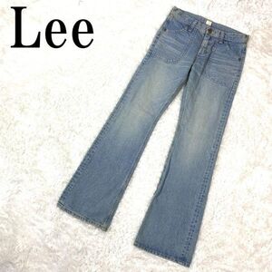 Lee リー デニムパンツ コットン100％ 淡色 ジーンズ ジーパン 28 B6529