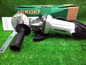 未使用品 HiKOKI ハイコーキ 100mm 電気ディスクグラインダ G10SHA