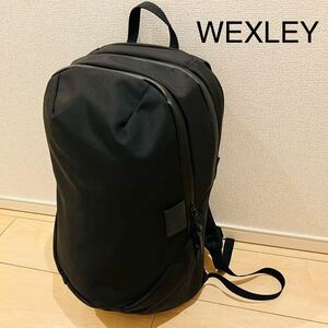 【美品】WEXLEY ウェクスレイ シェルドレイク リュック バックパック ブラック 黒 ビジネスリュック 