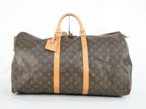 Louis Vuitton ルイヴィトン ボストンバッグ キーポル55 M41424 旅行カバン モノグラム カデナ ブランド品