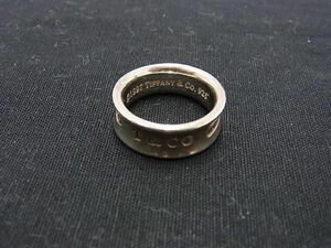 1円 TIFFANY＆Co ティファニー 1837 ナロー SV925 リング 指輪 アクセサリー 約11号 メンズ レディース シルバー系 FC0946