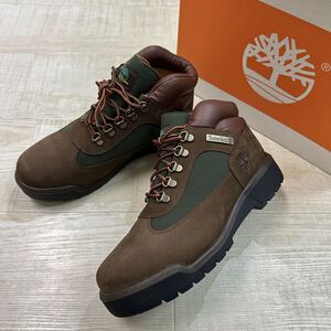 試着程度 Timberland FIELD BOOT WP L/F MID BOOT DARK BROWN NUBUCK 0A18A6D47 ティンバーランド フィールド ブーツ サイズ 27.5cm 611