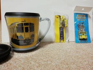 西武鉄道2000系グッズ　マグカップ・キーホルダー　3点セット