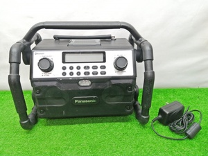 中古品 Panasonic パナソニック 14.4V/18V 工事用 充電 ラジオ ＆ ワイヤレス スピーカー EZ37A2