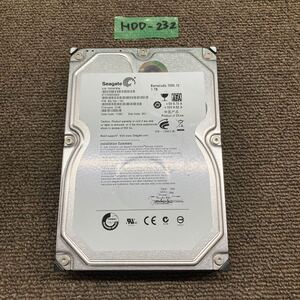 HDD-232 激安 HDD1TB 3.5インチ SATA 21686時間 内蔵HDD Seagate ST31000528AS Crystaldiskinfoにて正常品 中古