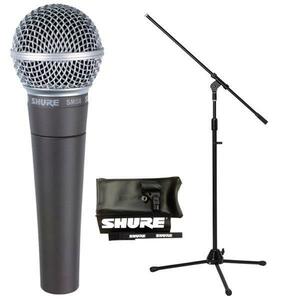 即決◆新品SHURE SM58LCE+ブームスタンド付7点セット