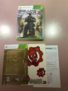 送料無料 Xbox360★ギアーズオブウォー３★used☆Gears of war 3 GoW☆import Japan