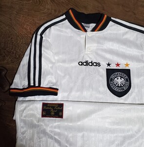 値下げ交渉 1996-1997年 ユーロ96 イングランド大会 ドイツ代表 adidas MADE IN ENGLAND 検/ UEFA EURO WINNERS DFP GERMANY KLINSMANN Y2K