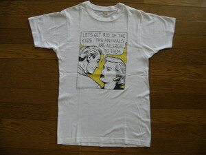 80s Roy Lichtenstein ロイ リキテンシュタイン ビンテージTシャツ FLYING FISH NIRVANA 　エッシャー スラッシャー